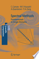 Spectral Methods [E-Book] : Fundamentals in Single Domains /