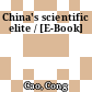 China's scientific elite / [E-Book]