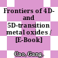 Frontiers of 4D- and 5D-transition metal oxides / [E-Book]