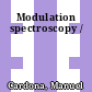 Modulation spectroscopy /