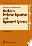 Nonlinear Evolution Equations and Dynamical Systems [E-Book] /