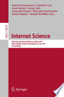 Internet Science [E-Book] : 4th International Conference, INSCI 2017, Thessaloniki, Greece, November 22-24, 2017, Proceedings /