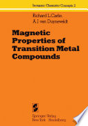 Magnetic Properties of Transition Metal Compounds [E-Book] /