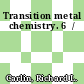 Transition metal chemistry. 6  /