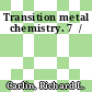 Transition metal chemistry. 7  /