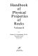 CRC handbook of physical properties of rocks. 1.