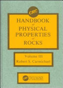 CRC handbook of physical properties of rocks. 3.