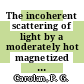 The incoherent scattering of light by a moderately hot magnetized plasma [E-Book] /