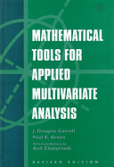Mathematical tools for applied multivariate analysis [E-Book] /