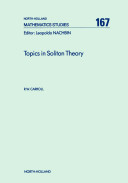 Topics in soliton theory [E-Book] /