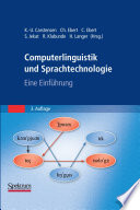 Computerlinguistik und Sprachtechnologie [E-Book] : Eine Einführung /