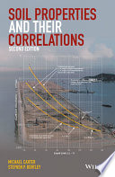 Soil properties and their correlations [E-Book] /
