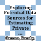 Exploring Potential Data Sources for Estimating Private Climate Finance [E-Book] /