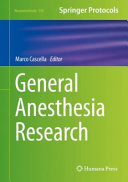 General Anesthesia Research [E-Book] /