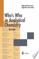 Who’s Who in Analytical Chemistry [E-Book] : Europe /