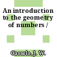 An introduction to the geometry of numbers /