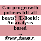 Can pro-growth policies lift all boats? [E-Book]: An analysis based on household disposable income /
