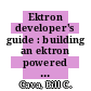 Ektron developer's guide : building an ektron powered website [E-Book] /