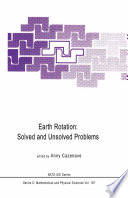 Earth Rotation: Solved and Unsolved Problems [E-Book] /