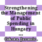 Strengthening the Management of Public Spending in Hungary [E-Book] /