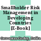 Smallholder Risk Management in Developing Countries [E-Book] /