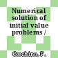 Numerical solution of initial value problems /
