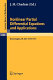 Nonlinear partial differential equations and applications : special seminar : proceedings : Bloomington, IN, 1976-1977.