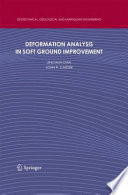 Deformation Analysis in Soft Ground Improvement [E-Book] /