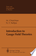 Introduction to Gauge Field Theories [E-Book] /