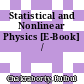 Statistical and Nonlinear Physics [E-Book] /
