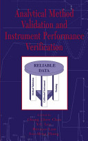 Analytical method validation and instrument performance verification /