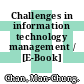 Challenges in information technology management / [E-Book]