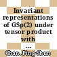 Invariant representations of GSp(2) under tensor product with a quadratic character [E-Book] /