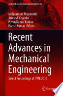 Recent Advances in Mechanical Engineering [E-Book] : Select Proceedings of ITME 2019 /