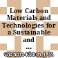 Low Carbon Materials and Technologies for a Sustainable and Resilient Infrastructure [E-Book] : Select Proceedings of CBKR 2023 /