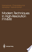 Modern Techniques in High-Resolution FT-NMR [E-Book] /