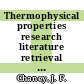 Thermophysical properties research literature retrieval guide. 1900-80,2. Inorganic compounds.