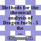 Methods for the chemical analysis of Dragon fuels . 5 the determination of failed particle fraction in Dragon fuel compacts [E-Book]