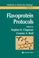 Flavoprotein protocols /