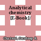 Analytical chemistry [E-Book]/