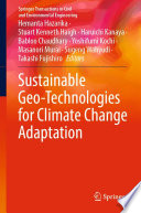 Sustainable Geo-Technologies for Climate Change Adaptation [E-Book] /