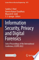 Information Security, Privacy and Digital Forensics [E-Book] : Select Proceedings of the International Conference, ICISPD 2022 /