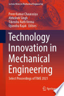 Technology Innovation in Mechanical Engineering [E-Book] : Select Proceedings of TIME 2021 /