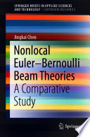 Nonlocal Euler-Bernoulli Beam Theories [E-Book] : A Comparative Study /