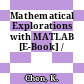Mathematical Explorations with MATLAB [E-Book] /
