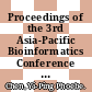 Proceedings of the 3rd Asia-Pacific Bioinformatics Conference : Institute for Infocomm Research (Singapore), 17-21 January 2005 [E-Book] /