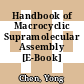 Handbook of Macrocyclic Supramolecular Assembly [E-Book] /
