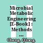 Microbial Metabolic Engineering [E-Book] : Methods and Protocols /