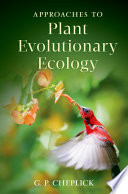 Approaches to plant evolutionary ecology [E-Book] /