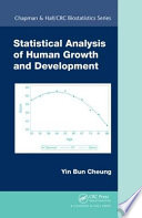 Statistical analysis of human growth and development [E-Book] /